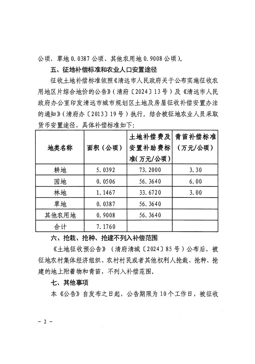 清遠市清城區(qū)2024年度第四批次城鎮(zhèn)建設用地征收土地公告（清府清城[2024]127號）_頁面_2.jpg